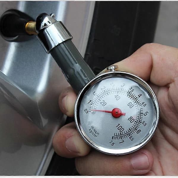 Däcktrycksmätare, portabel 100 Psi däcktrycksmätare för lastbilsdäck