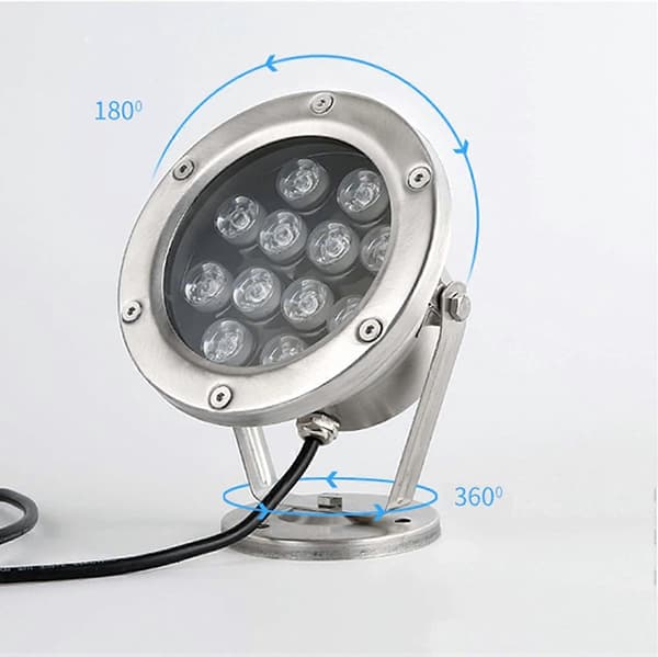 LED Poolstrålkastare 12V IP68 Vattentät Poolstrålkastare