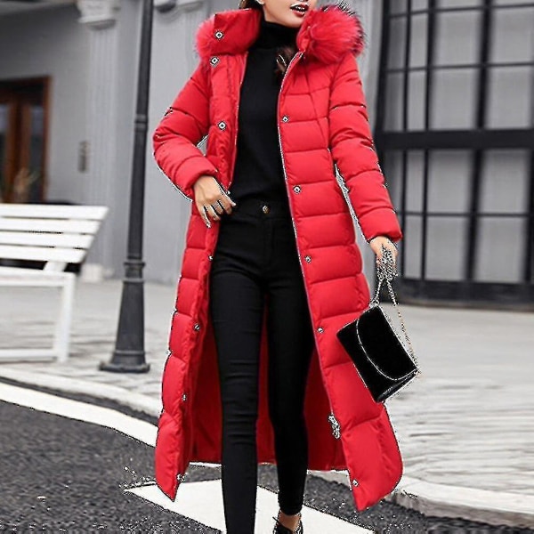 Bebetter Damjacka - Maxi Vadderad Lång Kavaj Och Peacoat F Asian size XXL White