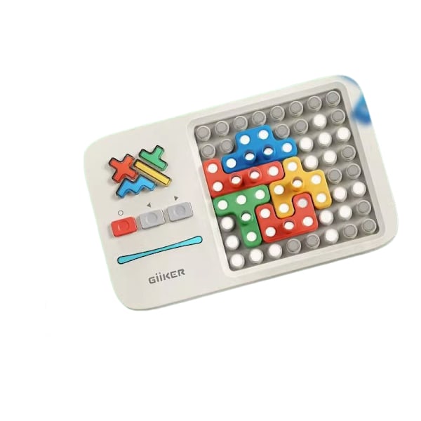 GIIKER Super Slide Pusselspel, Över 500 Uppgraderade Utmaningar för Hjärnan Rainbow Edition