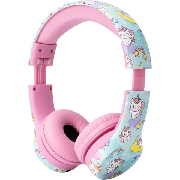 Snug Play+ Barnhörlurar med volymbegränsning för småbarn (pojkar/flickor Unicorns