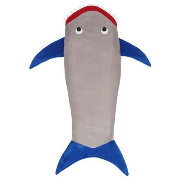 Barnhajsfilt - Bästa presenterna -- Varma filtar för soffan och sängen Shark 142CM