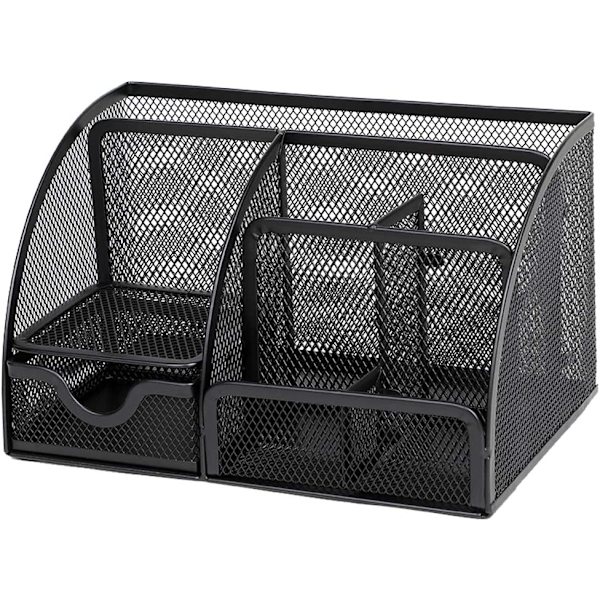 Mesh Skrivbord Office Organizer, Multifunktion Pennhållare Stil 1 Blå Stil 5