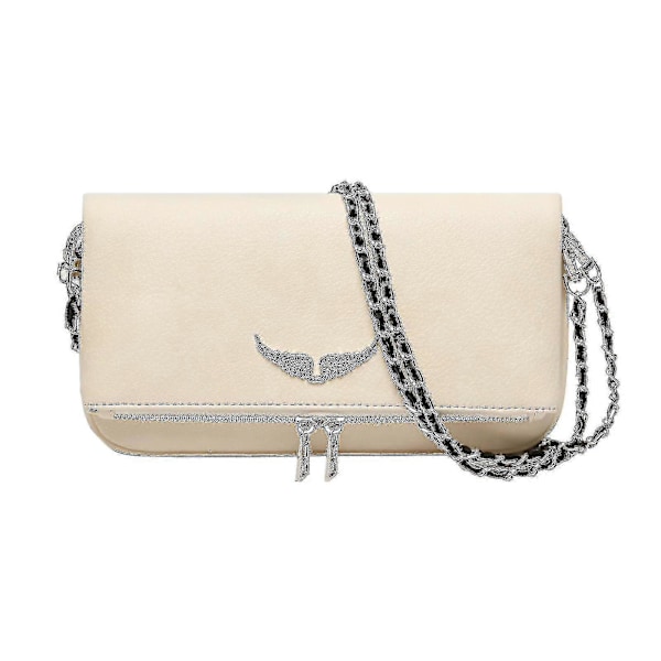 Zadig&amp;voltaire Kedjeväska för Kvinnor Mjukt Läder Quiltad Mode Messenger Crossbody Väska_SSDLV_SJJYV