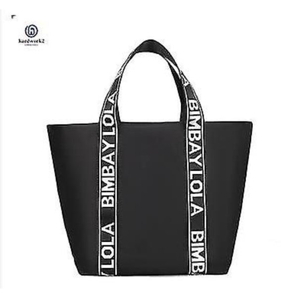 Bimba Y Lola Dammode Klassiska handväskor Shopper Multicolor L Black with White