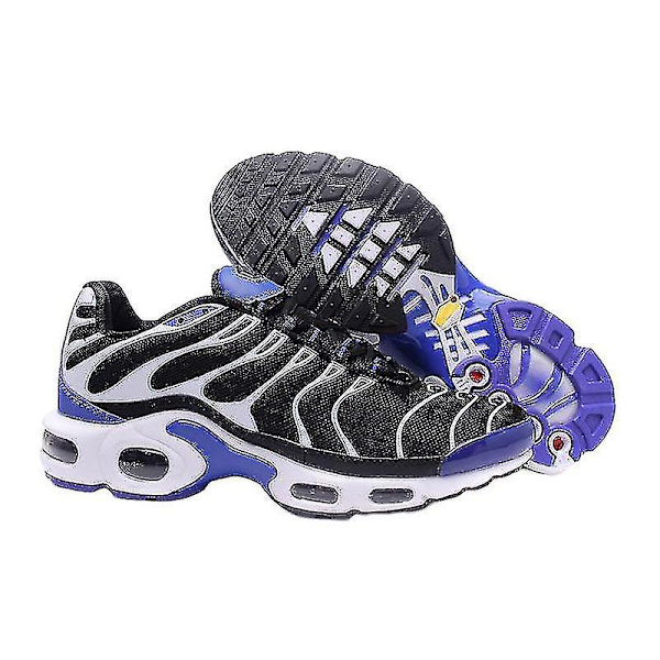 Casual Tn Sneakers för män - Löparskor med luftkudde för utomhussporter - Andningsbara och moderiktiga atletiska skor för män Newway white 43