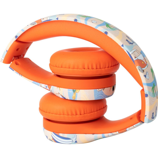 Snug Play+ Barnhörlurar med volymbegränsning för småbarn (pojkar/flickor Beach