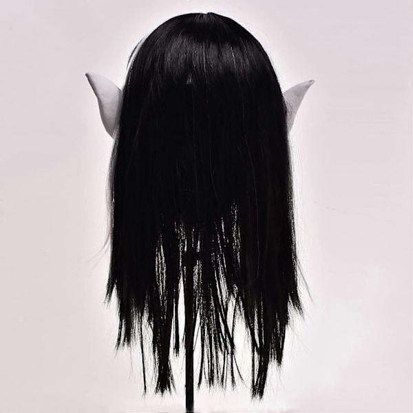 Halloween Mask Vampyrmasker Morbius Vampyrer Fruktansvärd Silikagel Peruk 1PC Ansikte Skräck Halloweenfest Kostymer