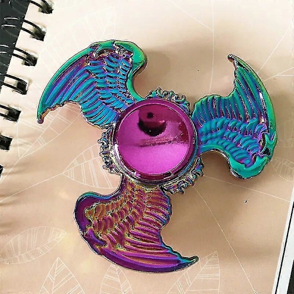 Ny 28 Stil Färgglad Metall Fidget Spinner Dekompression Legering Regnbåge Hand Spinner Edc Vuxen Finger Stress Relief Leksak Grossist_Italiensk Design 75