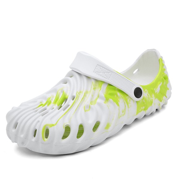 CLOG Cutie Cavetofflor Cave-skor Slitstarka Tofflor Vit färg 43
