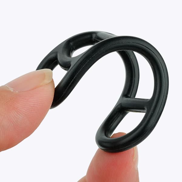 Cykelbelysning gummiband, silikonband, cykel stretch gummiringar