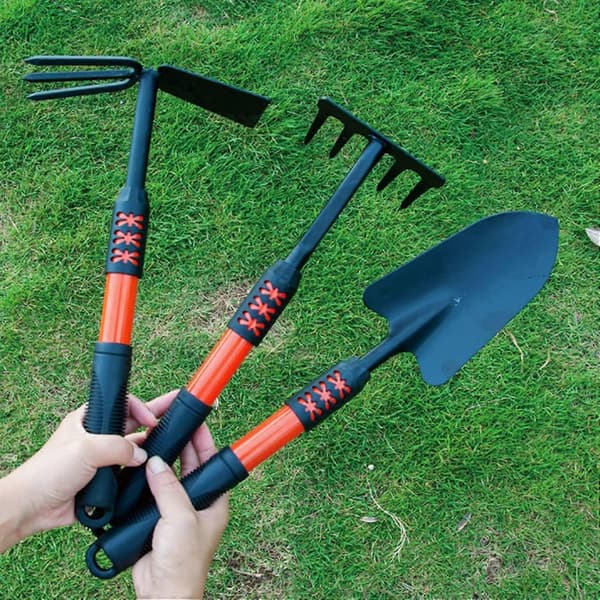 Ogräsrensare Mini Spade Kratta Gräv Trädgårdsredskapsset För Plantering Omplantering Ogräsrensning Multifunktionell