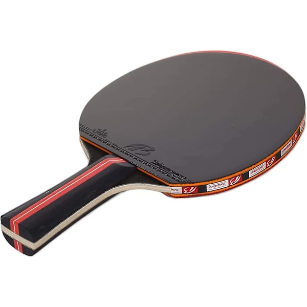 Bordtennisset med väska - 2 bordtennisracketar + 3 pingisbollar för tränare, amatörer, nybörjare, expert