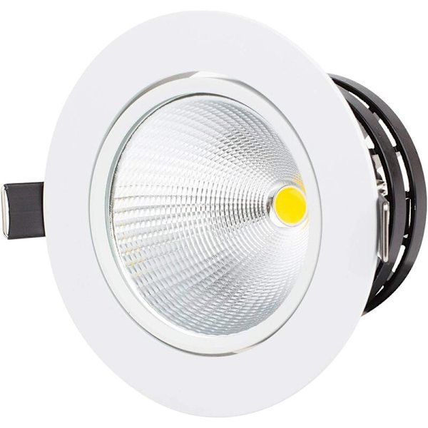 x LED infälld spotlight 5W 220V COB Justerbart infällt tak