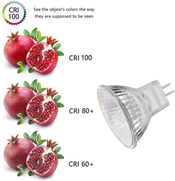 （35W)12v 35w Halogenlampor Gu5.3 Spot Base Varmvit, Dimbar, 8-pack