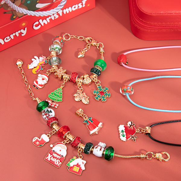 66-dels DIY Armbandssatser, Julklappar för Flickor, Leksaker för Tonårsflickor