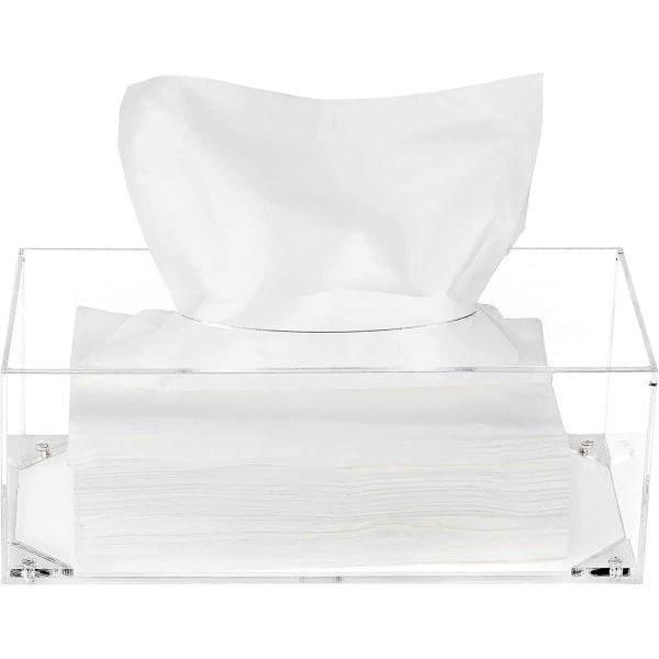 Hållare Tissue Dispenser Box CoverClear Acrylic Rectangle