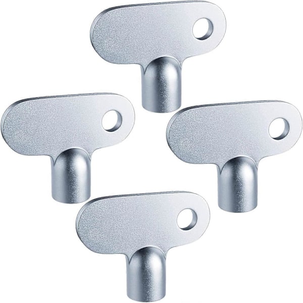 Luftningsnyckel för element, 4 st Element Luftningsplugg Ventil Luftningsventil Nyckel Luftningsnycklar Element Elementnyckel