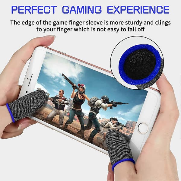 Fingertoppsskydd för Gaming Mobilspel Kontroller Tummärmar