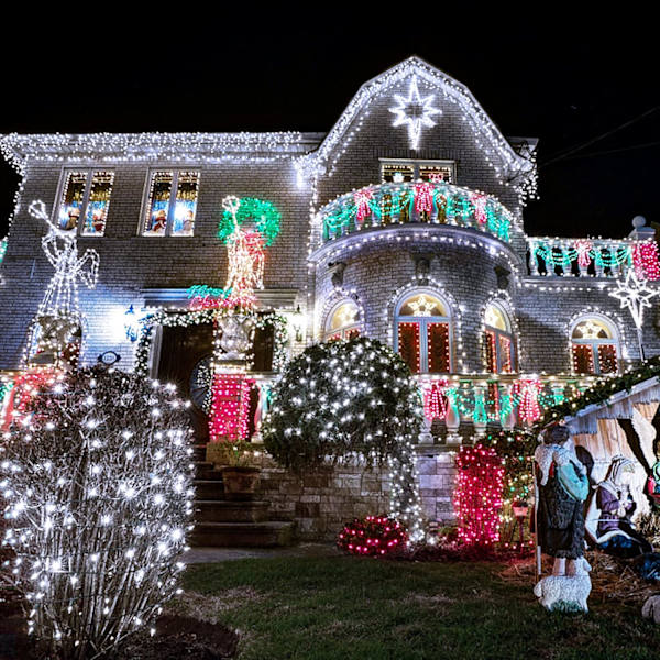 200 LED Flerfärgade Julbelysning Utomhus Vattentät, Utbyggbar 20m White 200 LED
