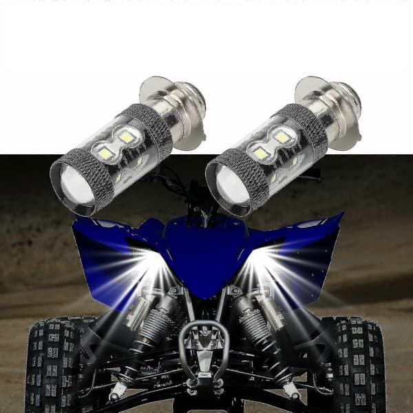 H6m LED Strålkastarlampor För Yamaha Atv