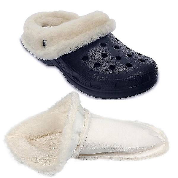 Crocs Skor Clogs Ersättnings Päls För Crocs Foder Innersulor Insatser Päls 39-40