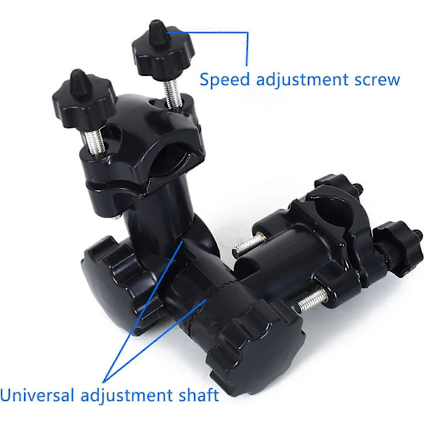 Fiske Paraply Spöhållare Rack, Fiskestol Fäste Paraplyställ Bete Bricka Hållare Justerbar Klämma Fixering Paraply Stödram Universal Paraply