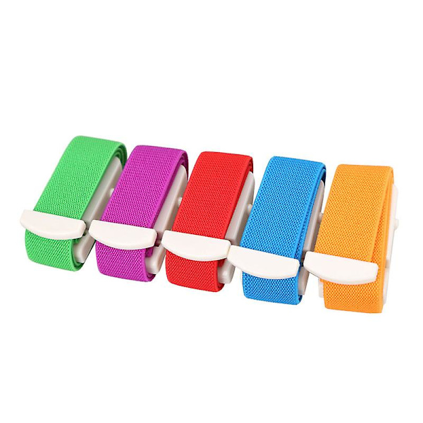 5 st Outdoor Camping Spänne Elastiskt Bälte Medical Emergency Tourniquet
