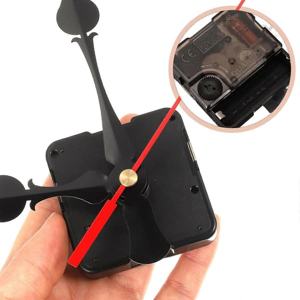Tyst Klockrörelsemekanism 3 Set Batteridriven Klockkit
