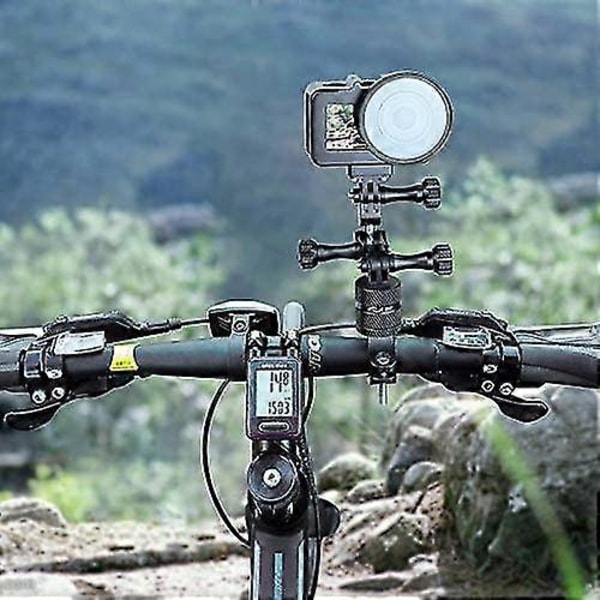 Aluminium Kulledsfäste Svängarmfäste 360 Rotation Kompatibel För Gopro 10 (1st, Svart)
