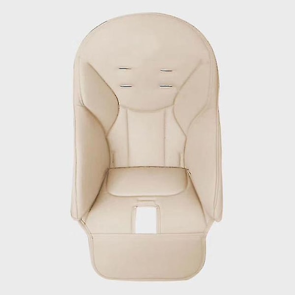 Bebetter Baby Dining Chair Sittdyna Pu Läder Sandwich Sponge Com beige