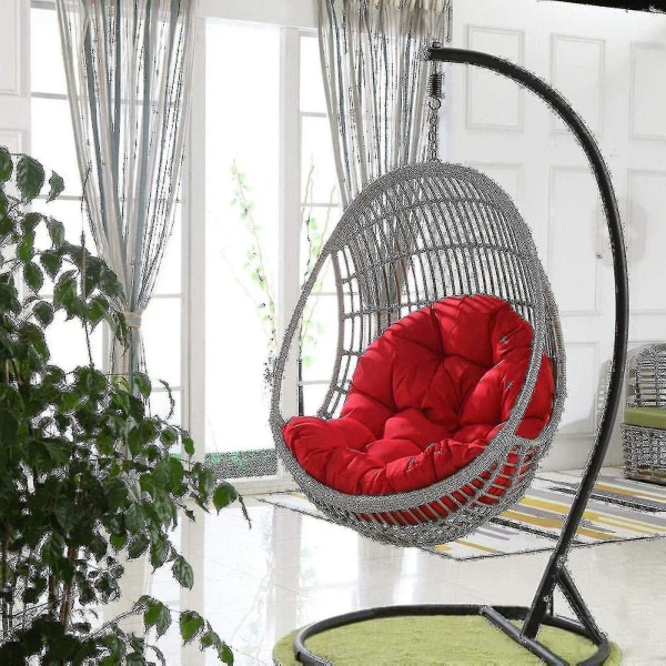 Basket Egg Chair Sittdynor - Trädgårdshängmatta Cradle Pads white