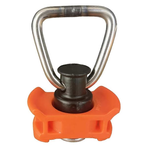 6-pack Enkel Stud L-Track Beslag med D-ring för L-Track