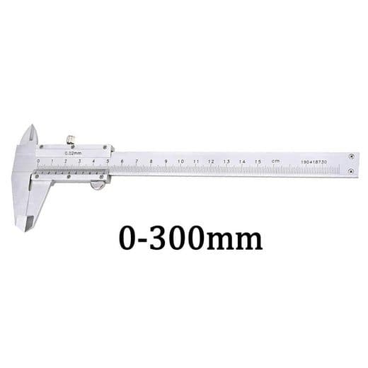 Analogt skjutmått 150mm, analogt vernier skjutmått 0,02 mm noggrannhet