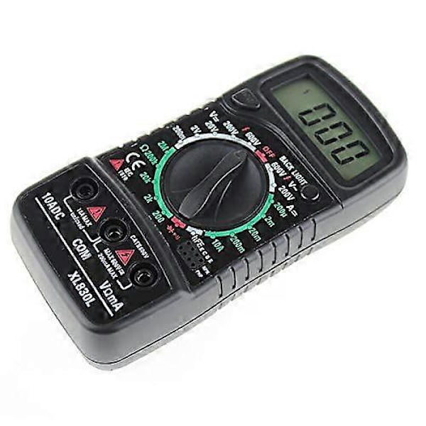 LCD Digital Multimeter AC DC Voltmeter Spänningstestare Krets Testare