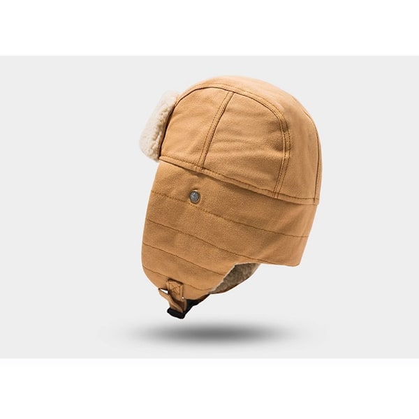 Toppluva Unisex Lei Feng Hatt Män Kvinnor Höst Vinter Plysch Vindtät Jul