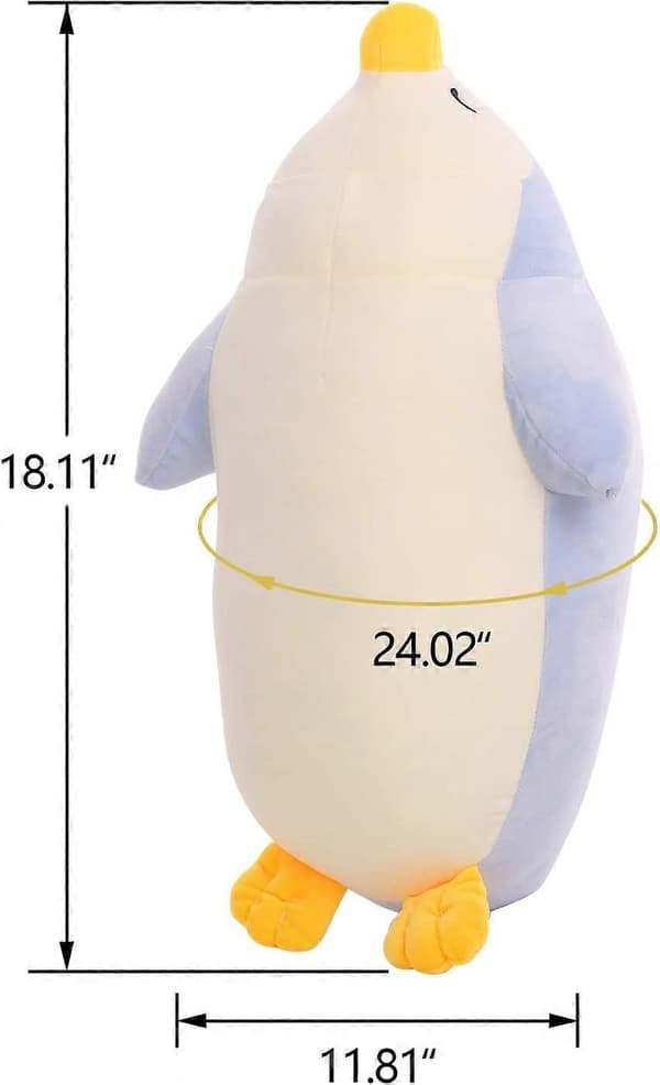 Pingvin Gosedjur Bulk, 50 cm, Blå