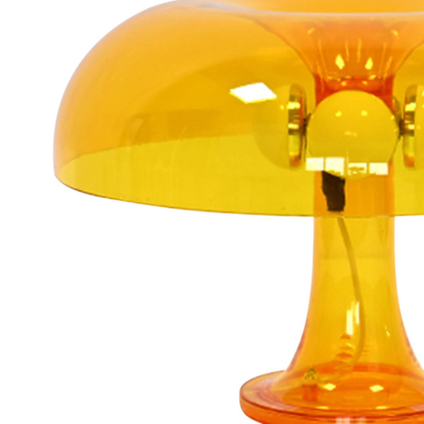 Retro Svamplampa För Rum Estetisk Modern Belysning Dimbar, Cool Yellow