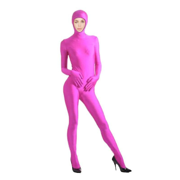 Festkläder Bröllop Kostym Man In Black Osynlig Morph Spandex Dräkt rosa 100-135CM