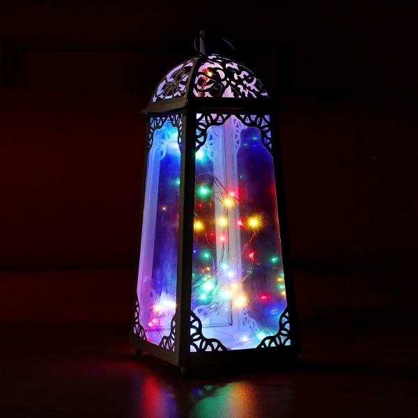 Led Fairy Lights Batteridriven, 4-pack Mini batteridriven koppar Multicolor 4 Pack