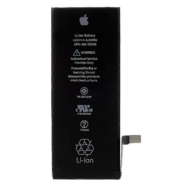 OEM 3.82V 1715mAh Li-ion Batteri Ersättning för iPhone 6s 4.7 tum