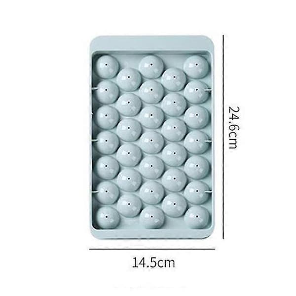EVAGO Rund Isbitsform Med Lock Plast Isbitsform Kylskåp Sfärisk Is