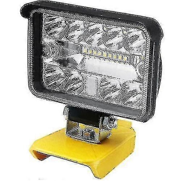 204W LED Arbetslampa 8600 Lm Ficklampa För Dewalt Xr 18V 20V Litiumbatteri