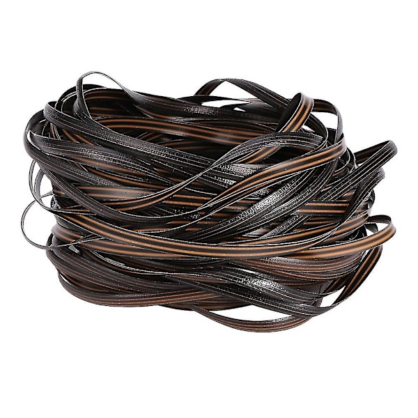 32m Reparationskit för Utemöbler i Högstyrka Plast Rattan Fläta Brown