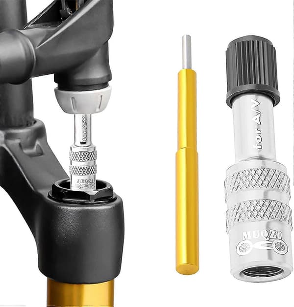 Ventiladapter för Cykeldäck, Adapterkit med Standardpump eller Luftkompressor