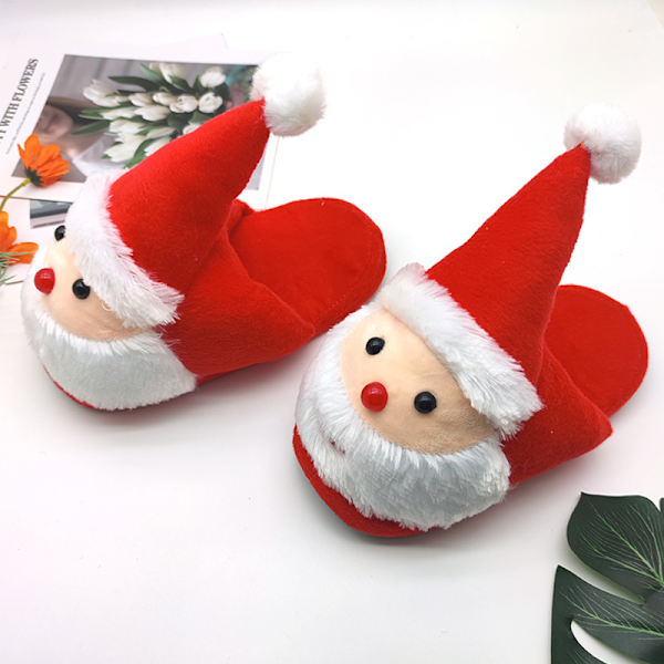 Tofflor Jultomten Tofflor Varma Inomhus Julgåva
