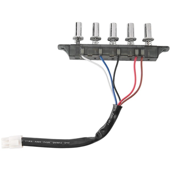 Kökspisfläkt 5-knappsströmbrytare Universal Tillbehör Strömbrytare Kontrollpanel Styrenhet_Italiensk Design