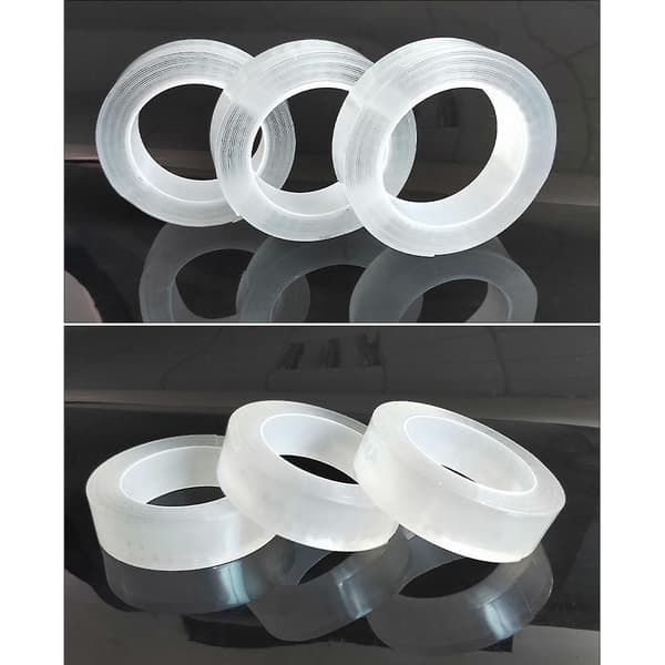 Uppgraderings Nano Tejp Bubbel Kit, Dubbelsidig Tejp Plastbubbla, Elastisk Tejp Ny