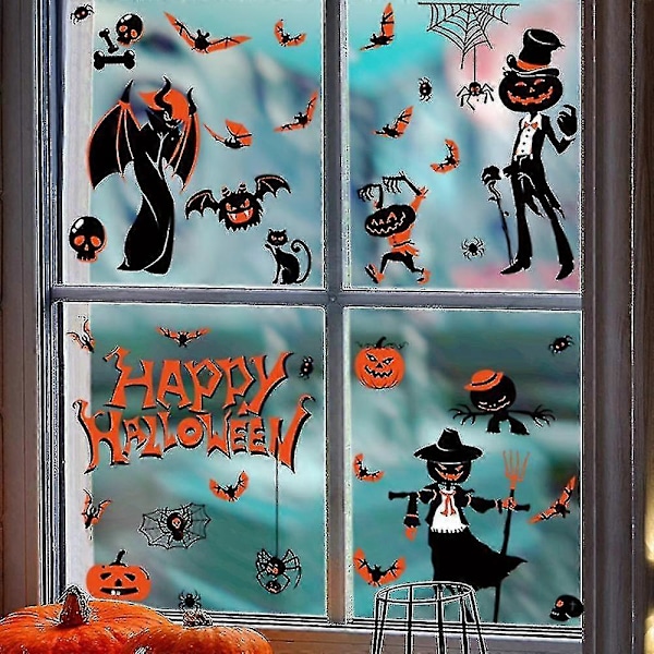 Halloween Dekorationer, Halloween Fönsterdekorationer, Dekaler För Halloween