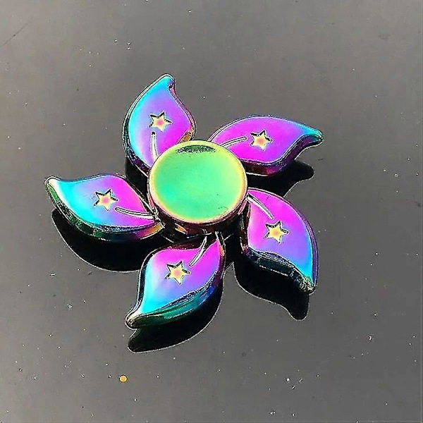 Ny 28 Stil Färgglad Metall Fidget Spinner Dekompression Legering Regnbåge Hand Spinner Edc Vuxen Finger Stress Relief Leksak Grossist_Italiensk Design Q5